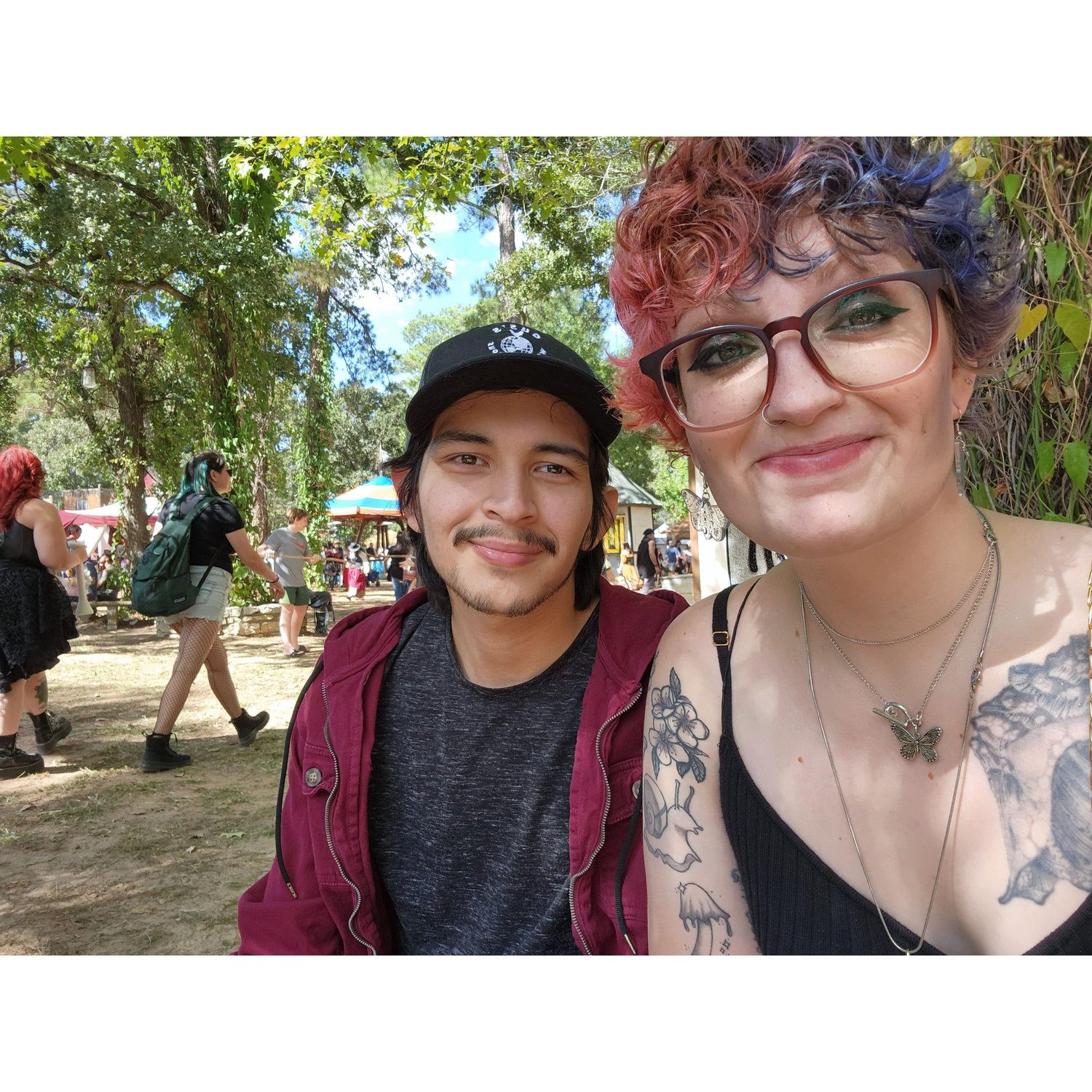 My first Renaissance Festival was to the biggest Ren Faire in the enitre U.S. I definitely had a turkey leg!