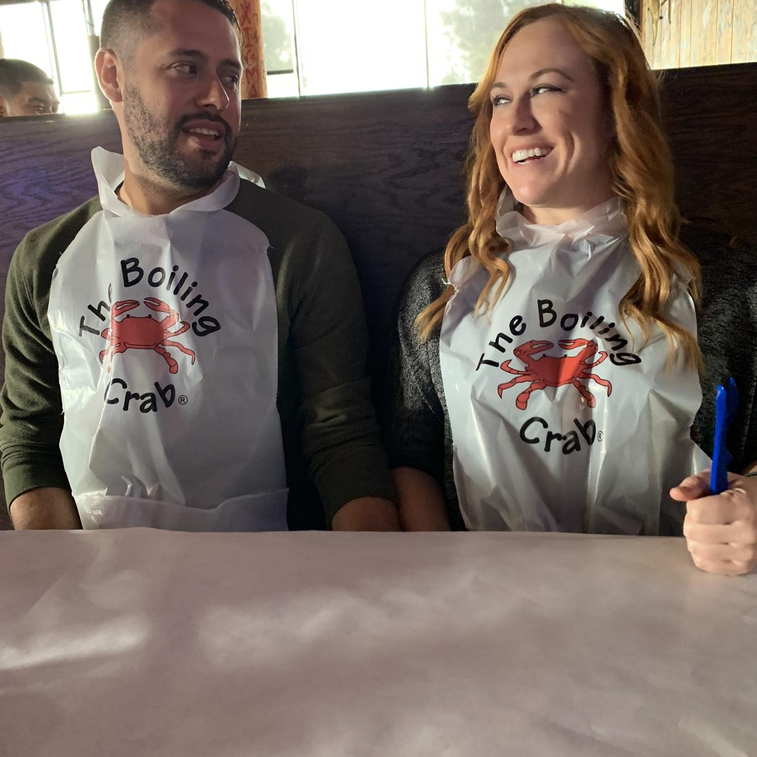 One of Fabian’s favorite places to dine!🦀
