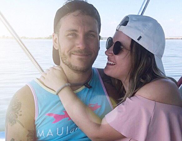 One of our first boat trips together; here we were on the Columbia River