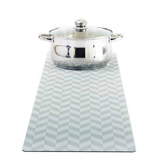 BALHOME Decorative Table Runner and Trivet, Heat Resistant up to 350 F, Suitable for Pots, Pans & Hot Dishes (Breezy Beige 1)