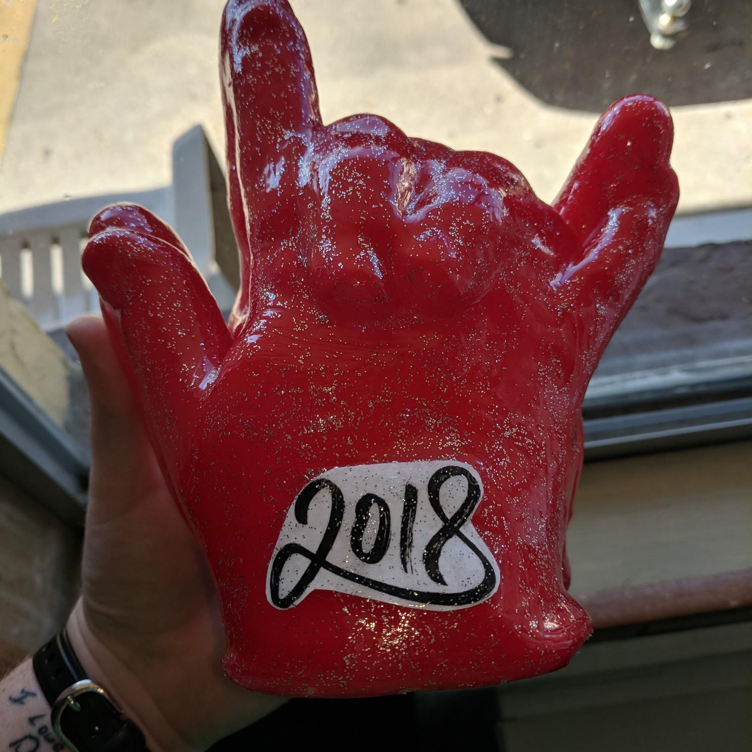 2nd set of wax hands
