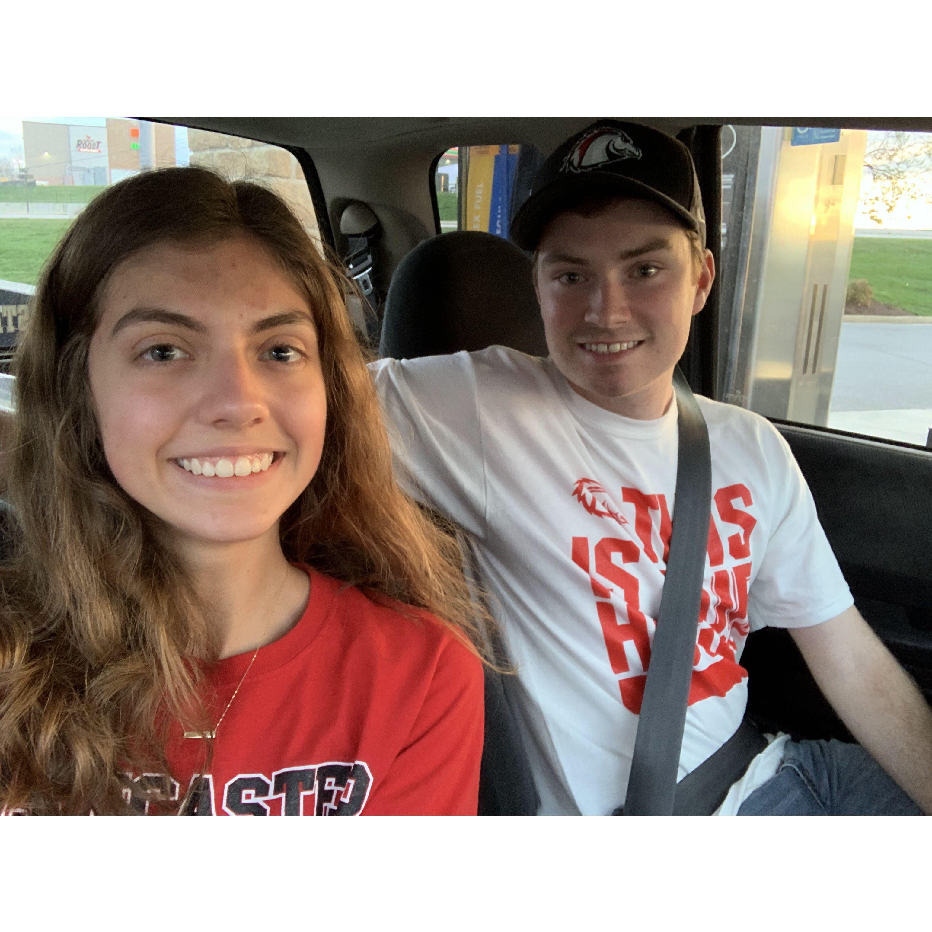 Driving to VA for Easter Break!
