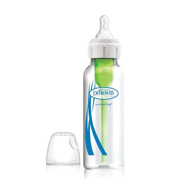 Dr. Brown’s Natural Flow® Options+™ Anti-colic GLASS Baby Bottle | Dr. Brown's Baby