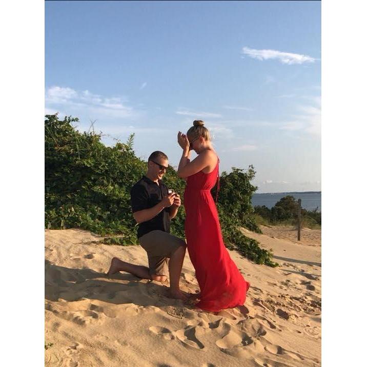 Popping the question!