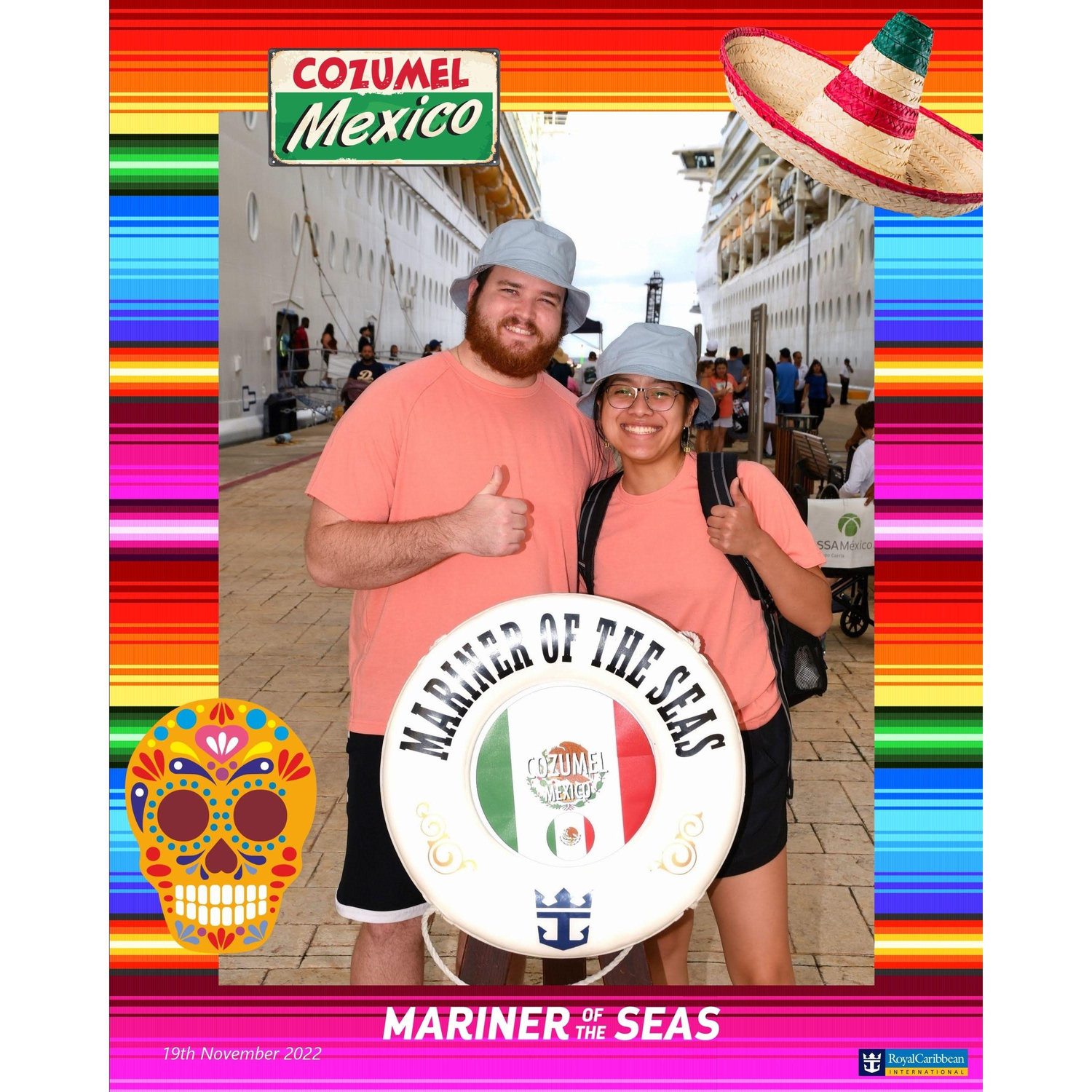 Our second trip to Mexico.
Random fact: this is the day we got engaged. 11/20/2022