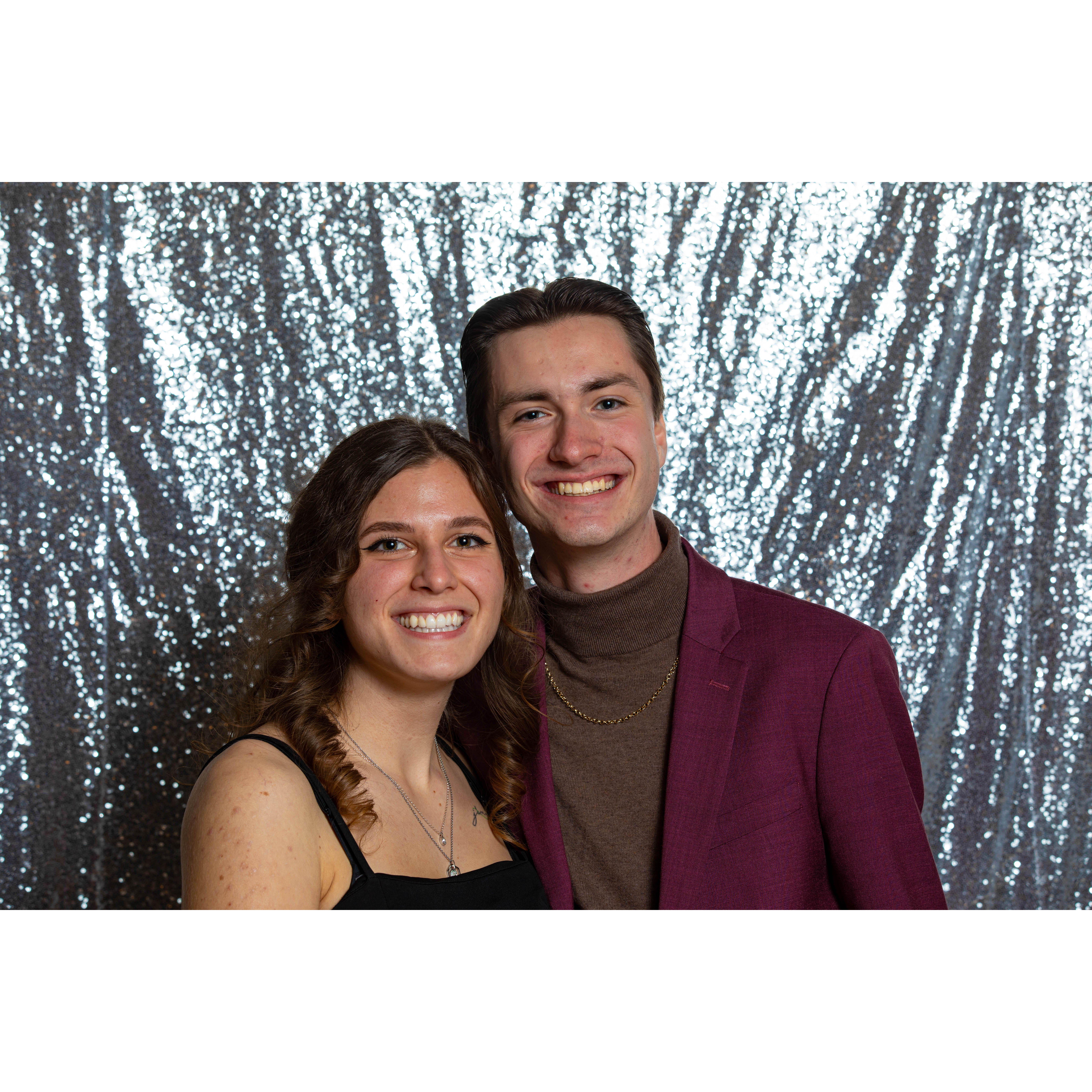 Our first Horizon Christmas banquet together.