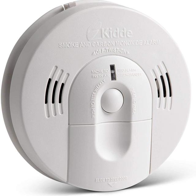 Kidde Smoke Carbon Monoxide Detector, Battery Powered, Combination Smoke CO Alarm, Voice Alert