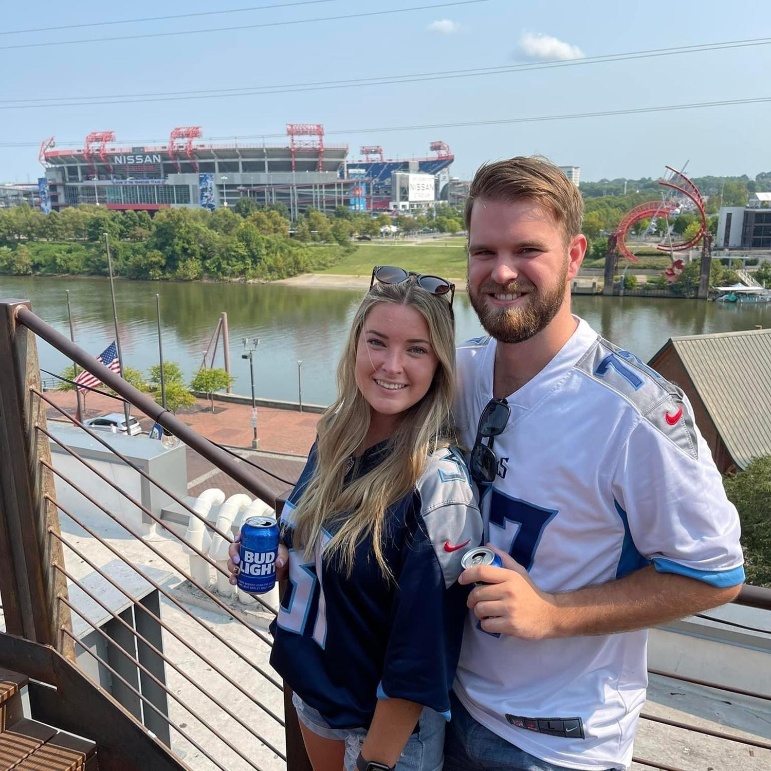 first titans game right before we moved to nashville