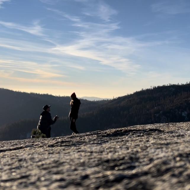 The day we will never forget. "She said Yes!"