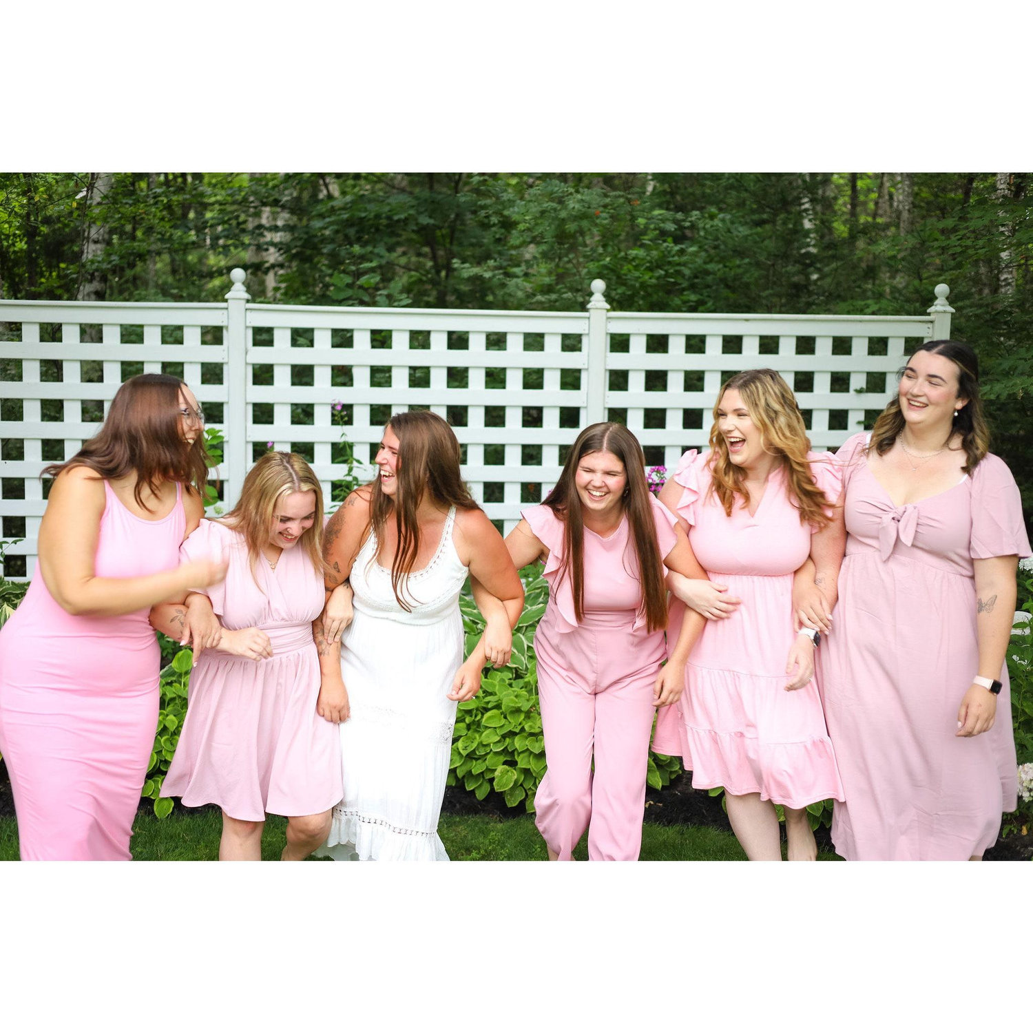 We never stopped laughing during this photo shoot