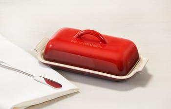 Heritage Butter Dish (white)
