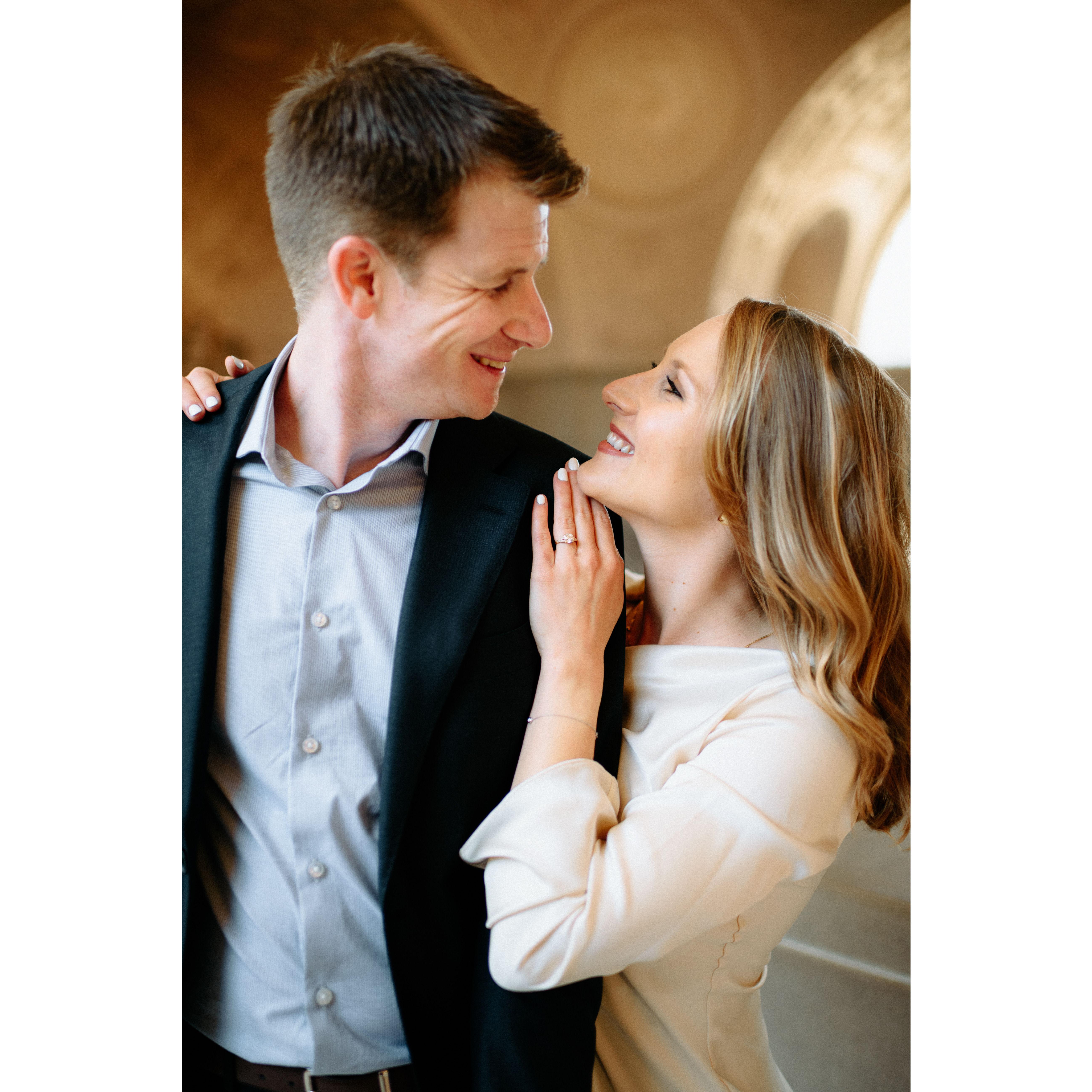 Some photos from our engagement shoot in City Hall. Mariam from Theory Image was a wonderful photographer. Highly recommend her.