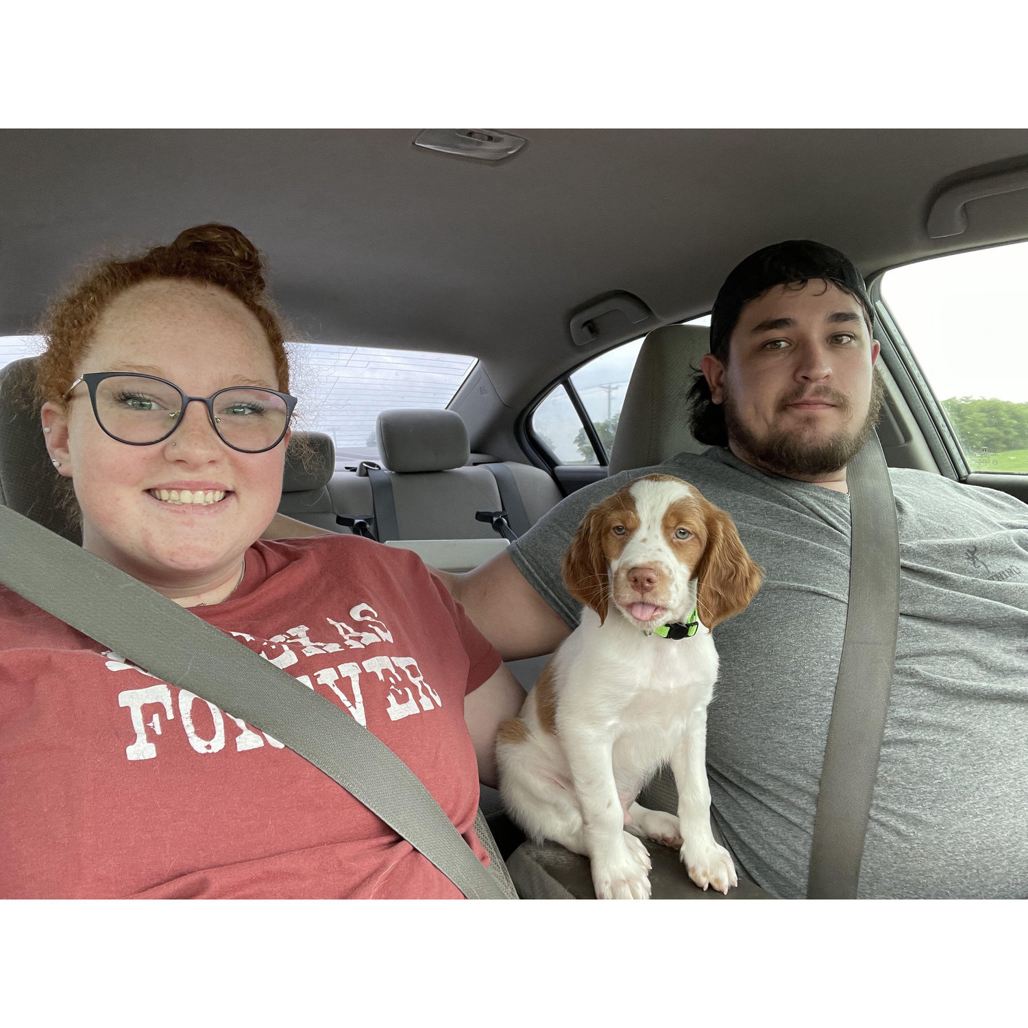 The day we got our first furbaby together.