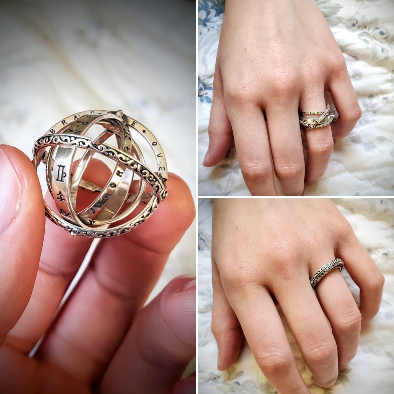 The awesome engagement ring
