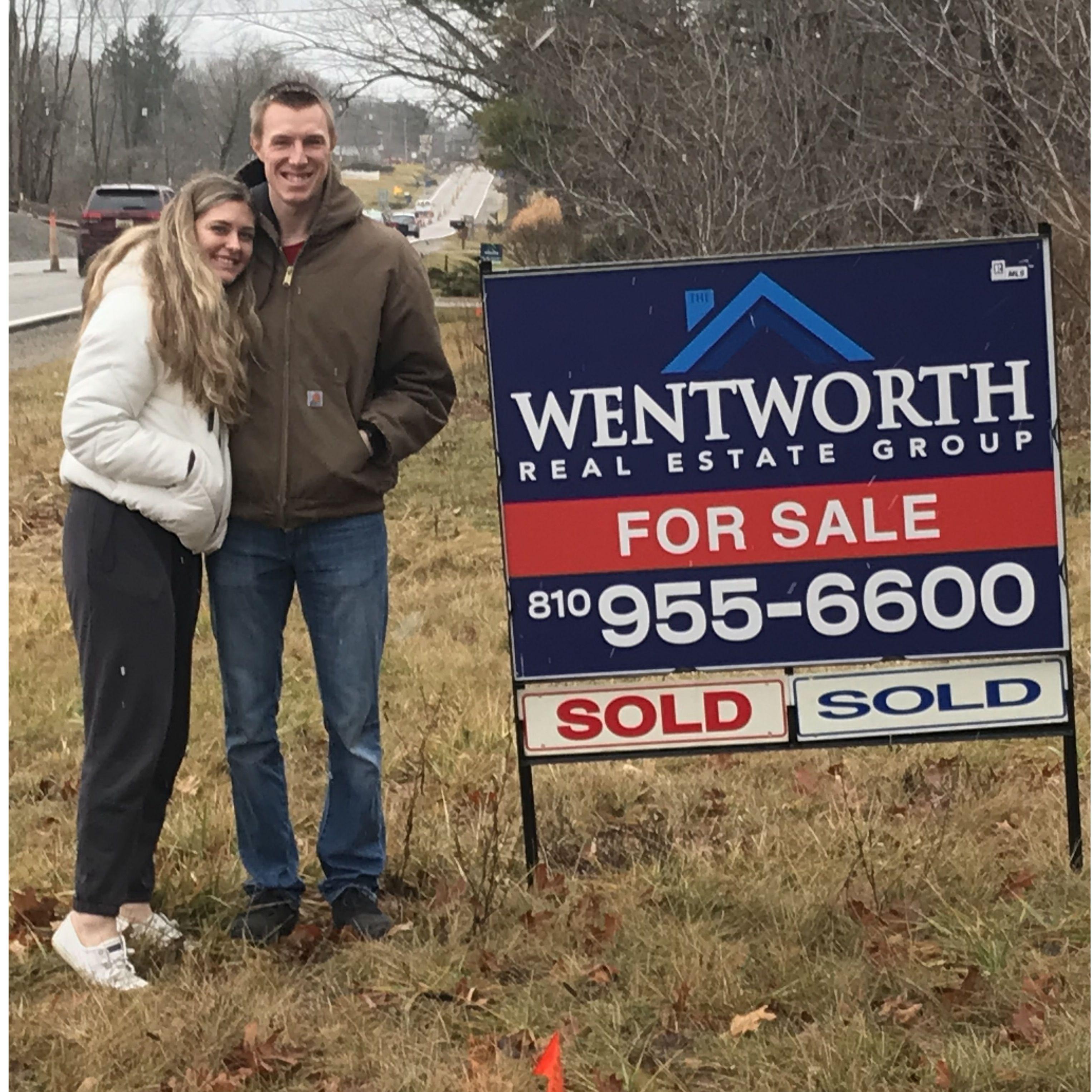 The lot before the home!