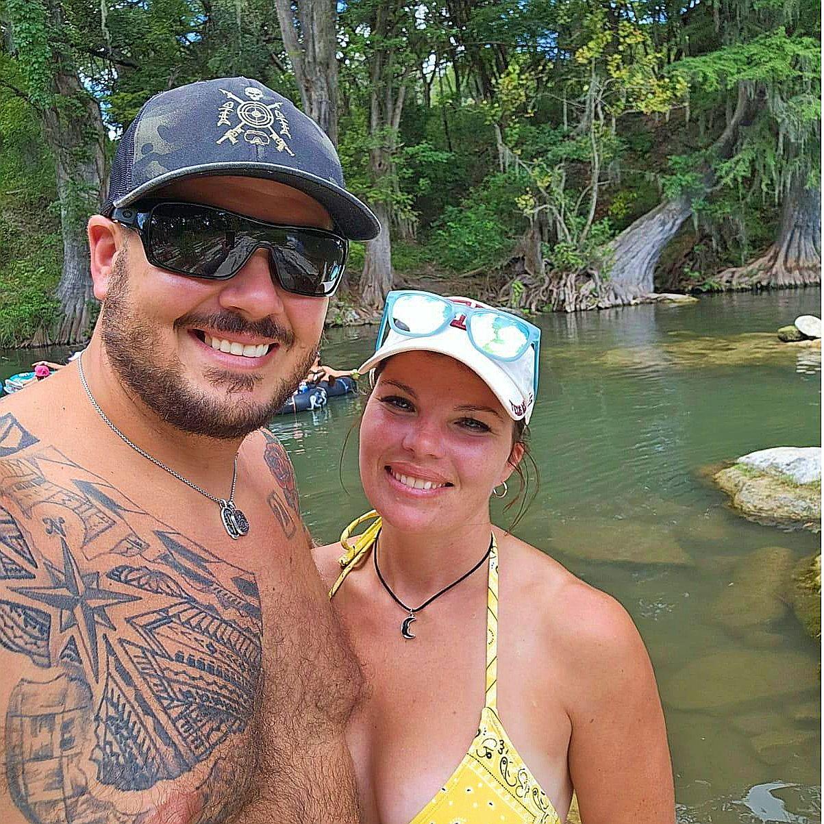 Our first float on the Gudalupe river...