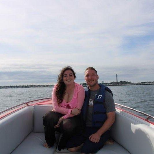 He took me on a birthday boat ride surprise... could he not be more perfect!