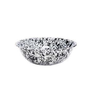 Splatter Medium Basin (Black Splatter)