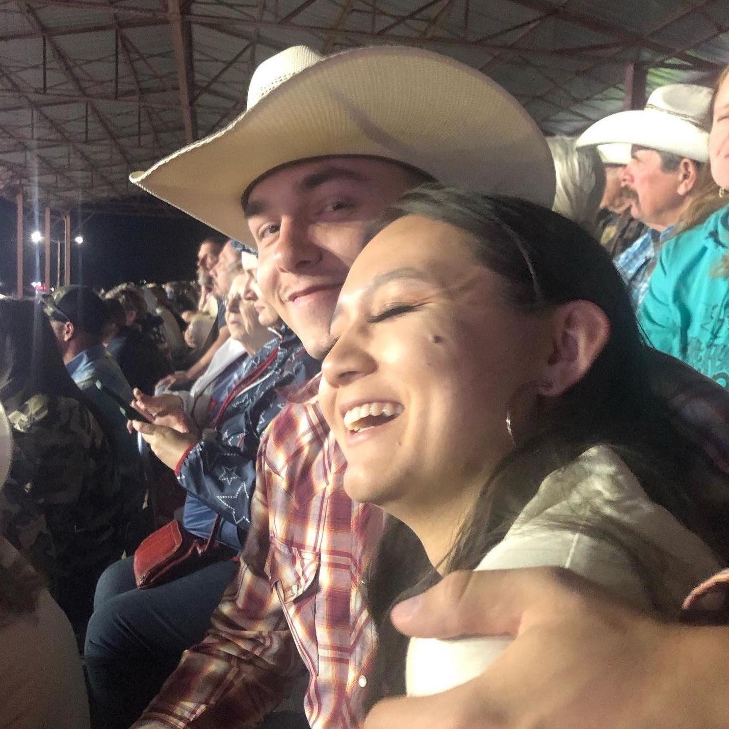 Nora took this candid at the rodeo.
