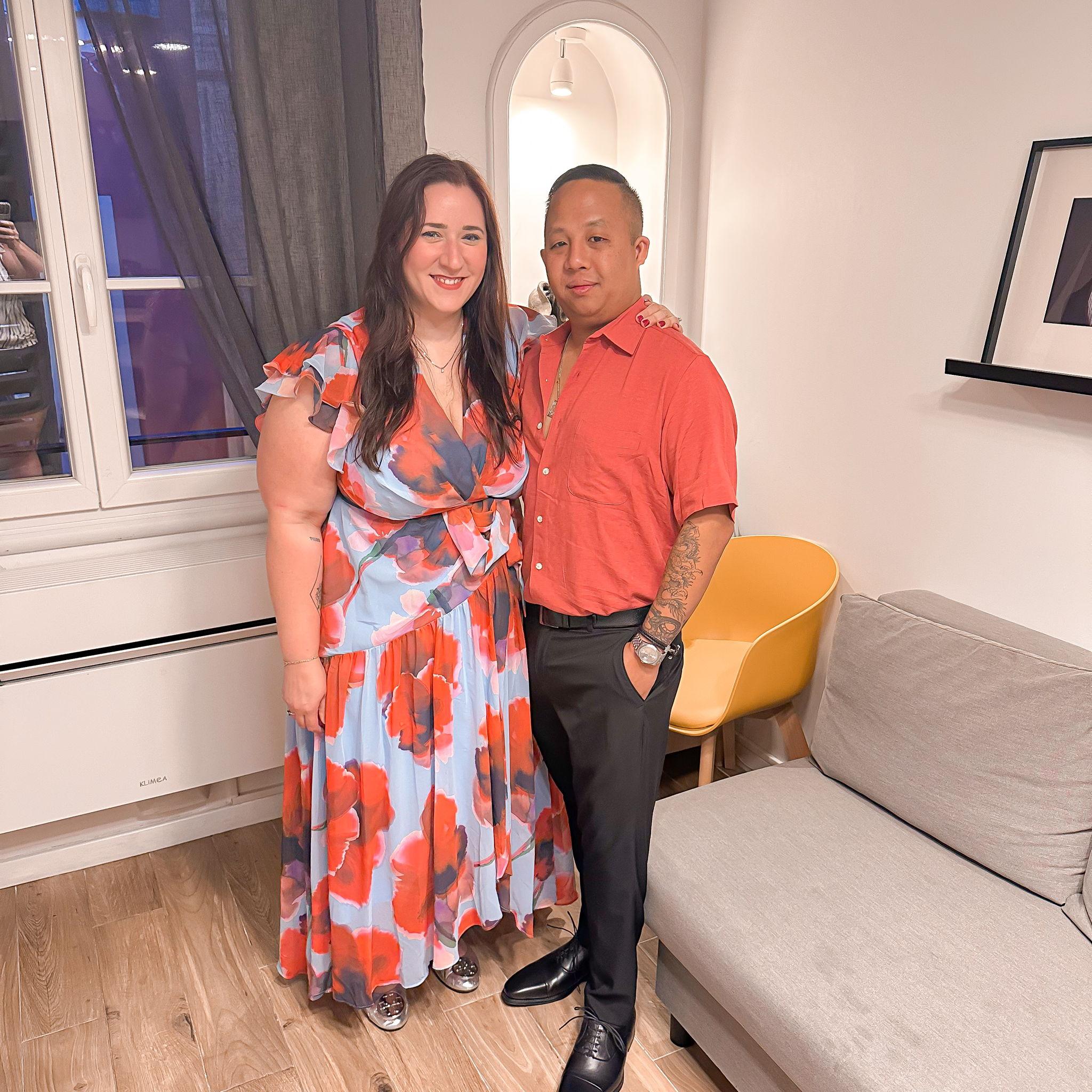 Our first trip to Nice, France together. This night we were going out to Brittany and Brendan's wedding welcome party - yes, they got married in the South of France.