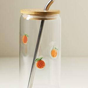 Icon Juice Glass Tumbler with Lid