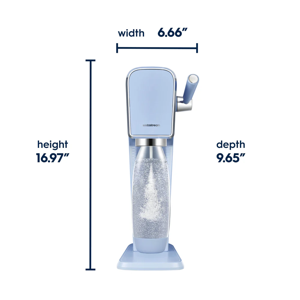 Sodastream ART® Sparkling Water Maker- Misty Blue