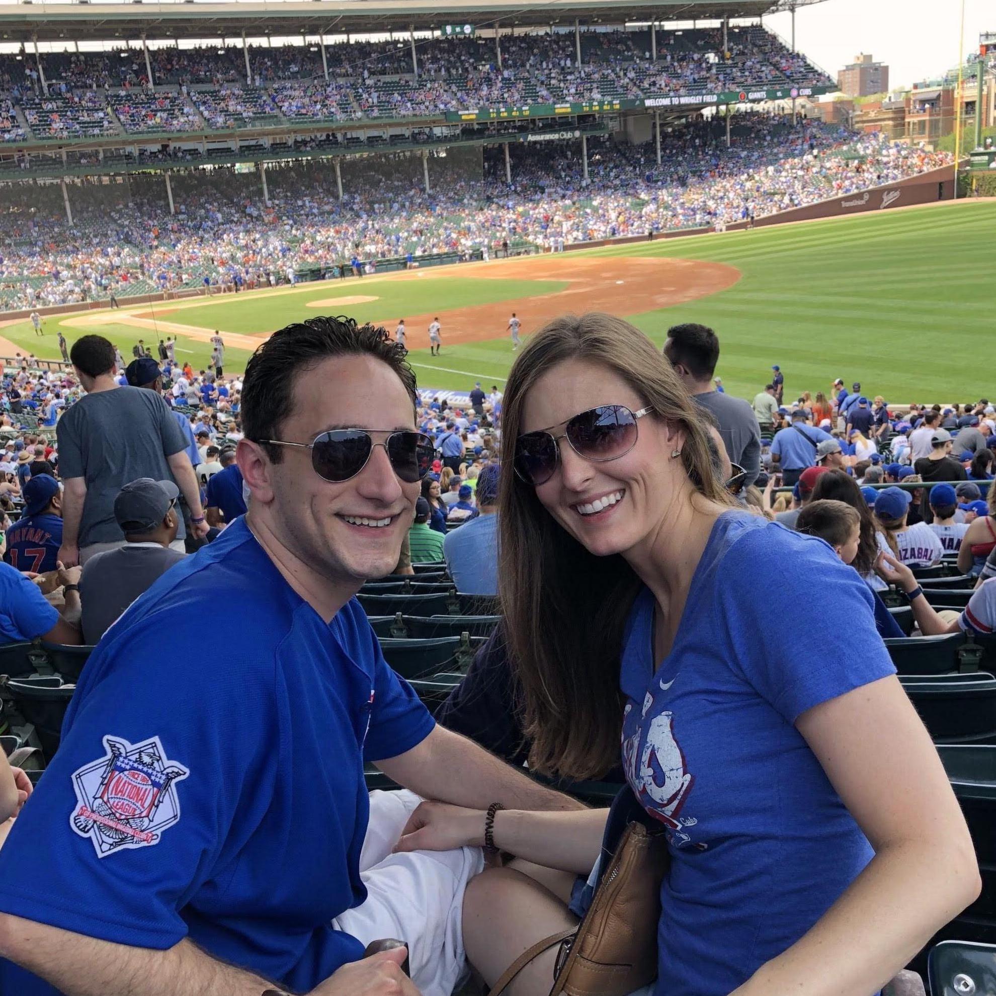 Out First Cubs Game together!