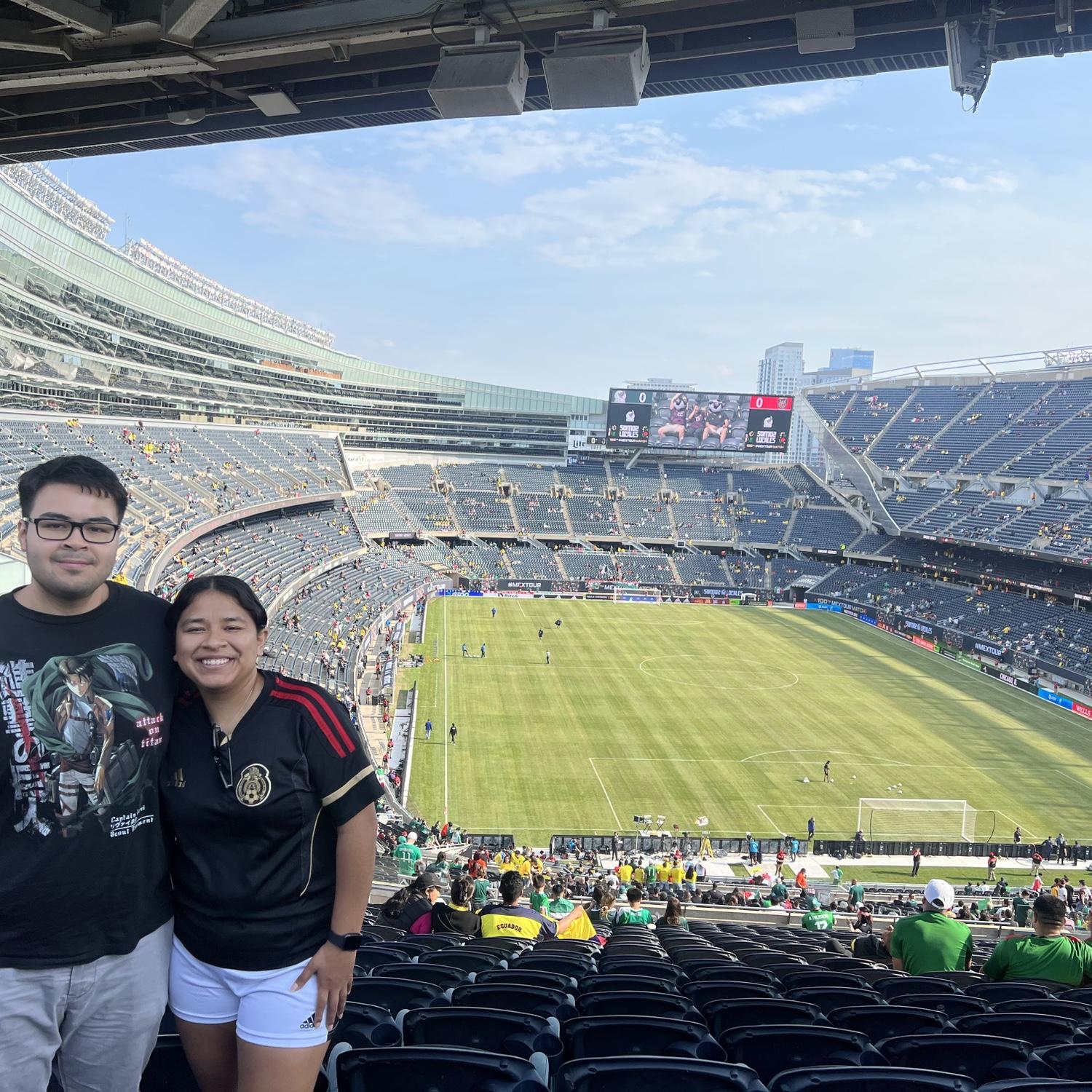 Our first National Mexico Game together, June 5th 2022