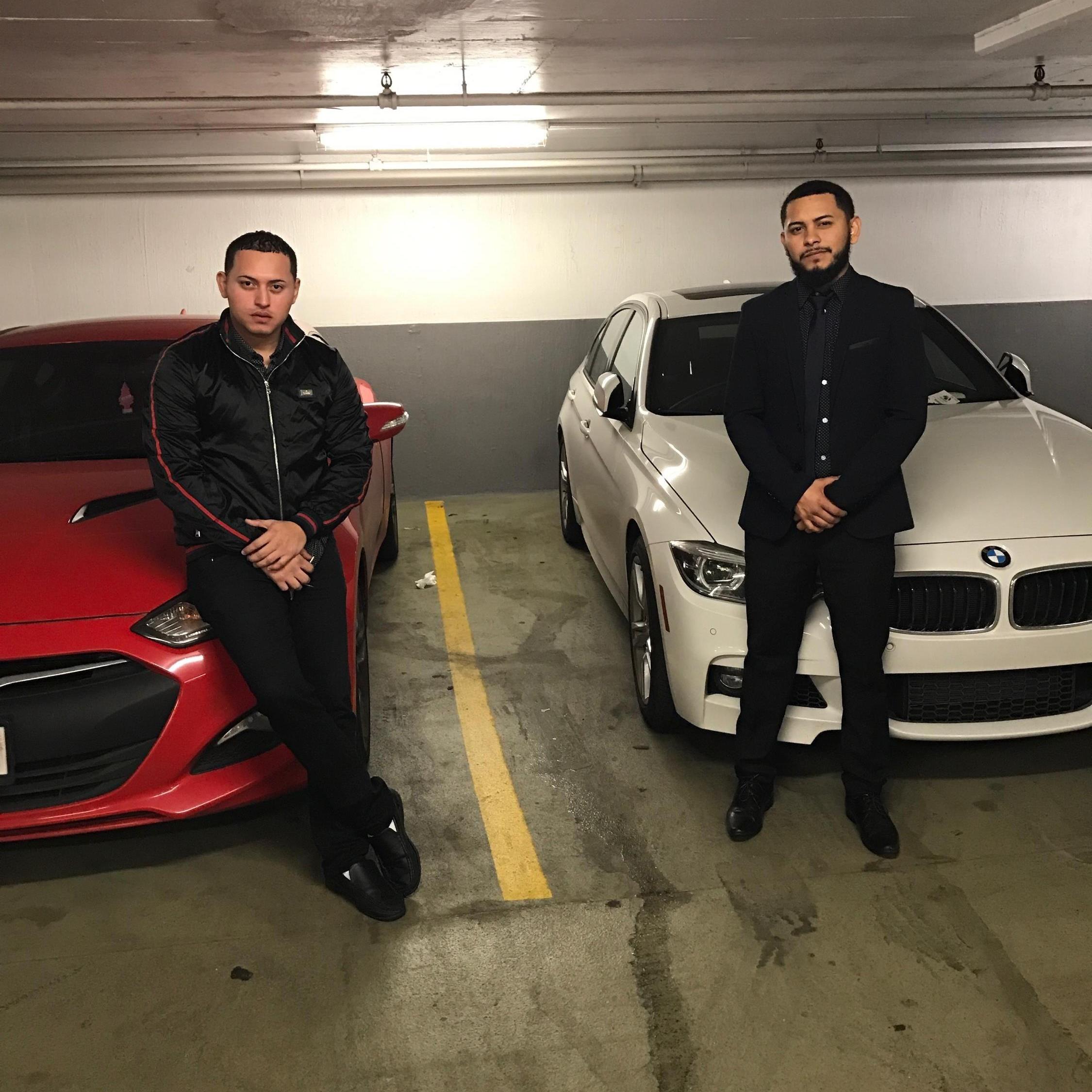 These super cool guys. (Luis and his Groomsman, Luis aka Kike)