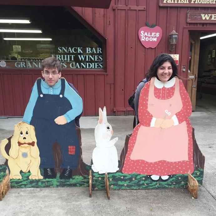 Practicing for life on the farm in Oak Glen