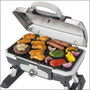 Cuisinart Tabletop Gas Grill, Stainless Steel