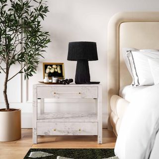 Brandyss Burl Nightstand