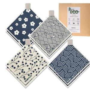 Swedish Dishcloths for Kitchen (design: Japanese)