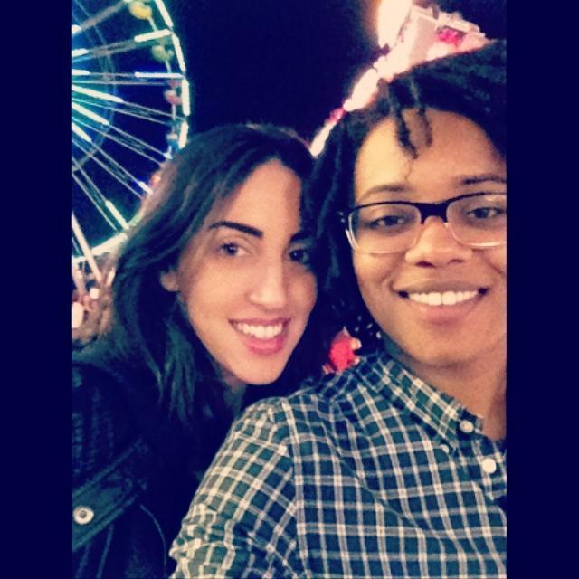We go for the food, not the rides.