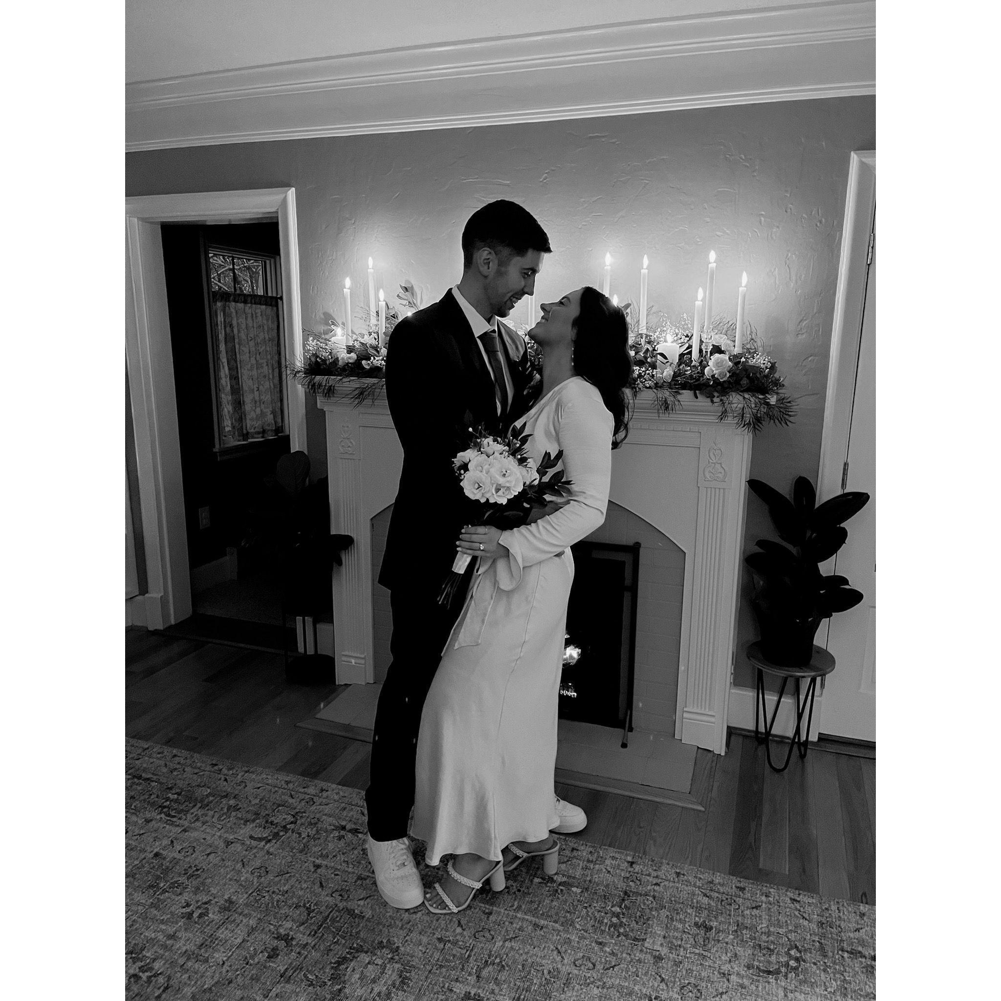 Our actual wedding day - 1.19.2024
