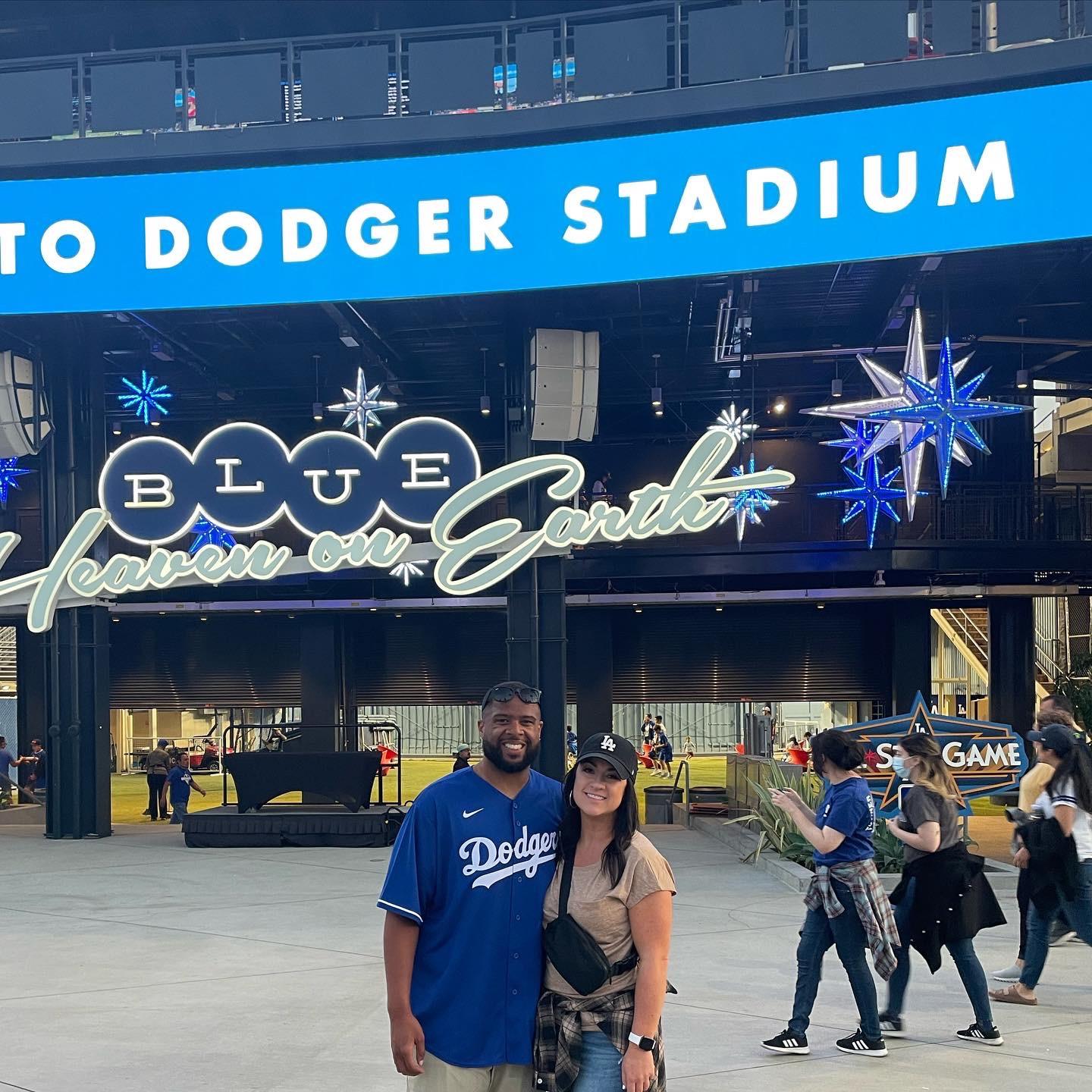 Tara’s first Dodgers game!!