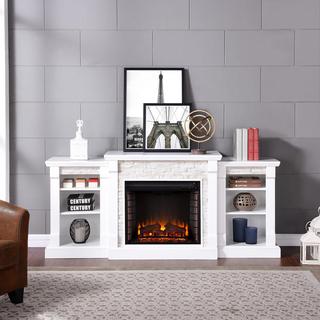 Gallatin Bookcase Fireplace