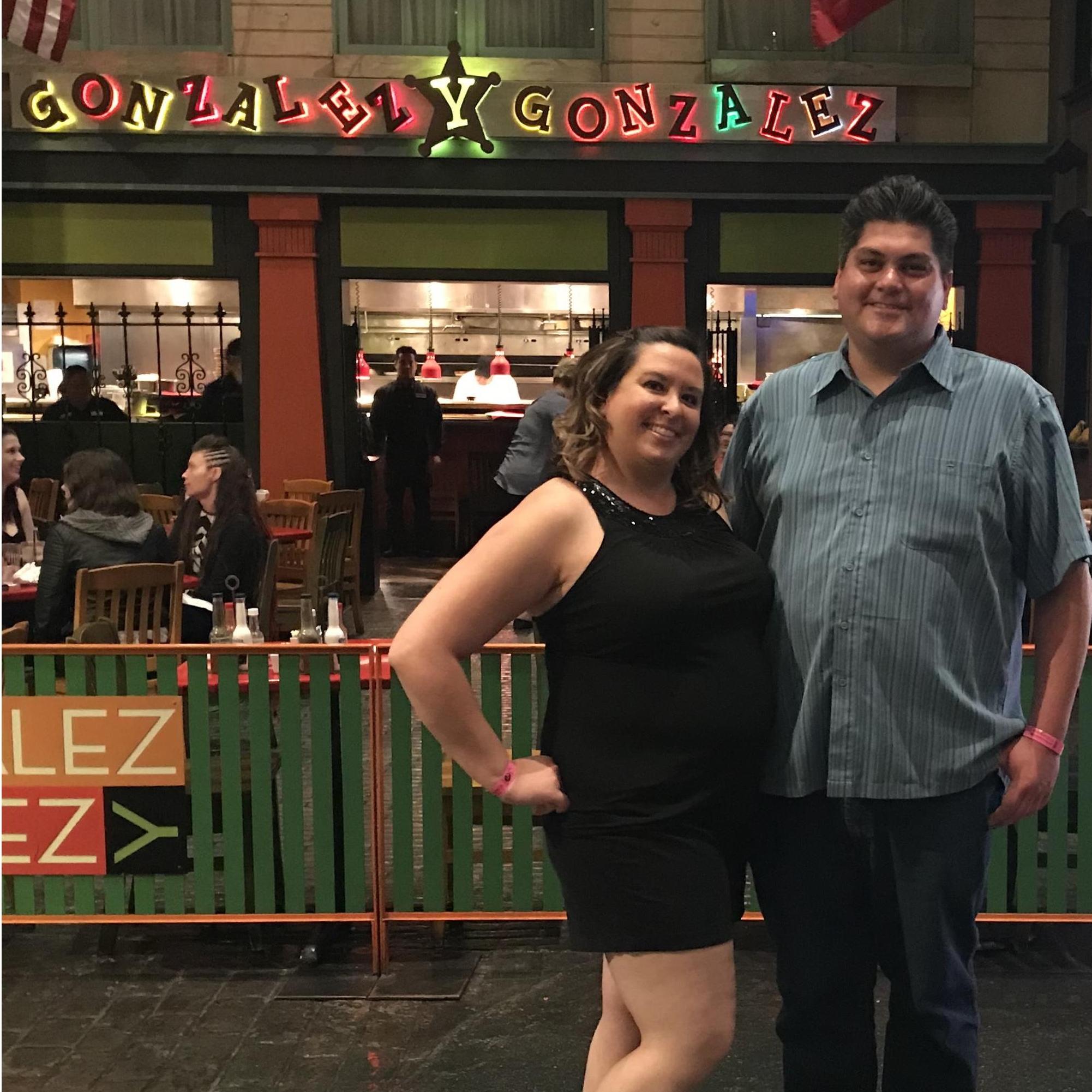 We are a Gonzalez and a Gonzales getting married