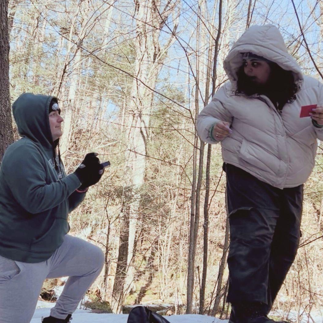 The shocking moment!