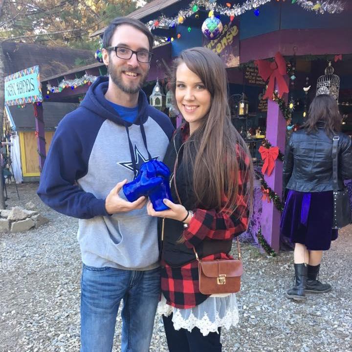 Ren Fair! Did I mention we were Ren Fair people? Because we are! We still have our wax hands on display in our home!