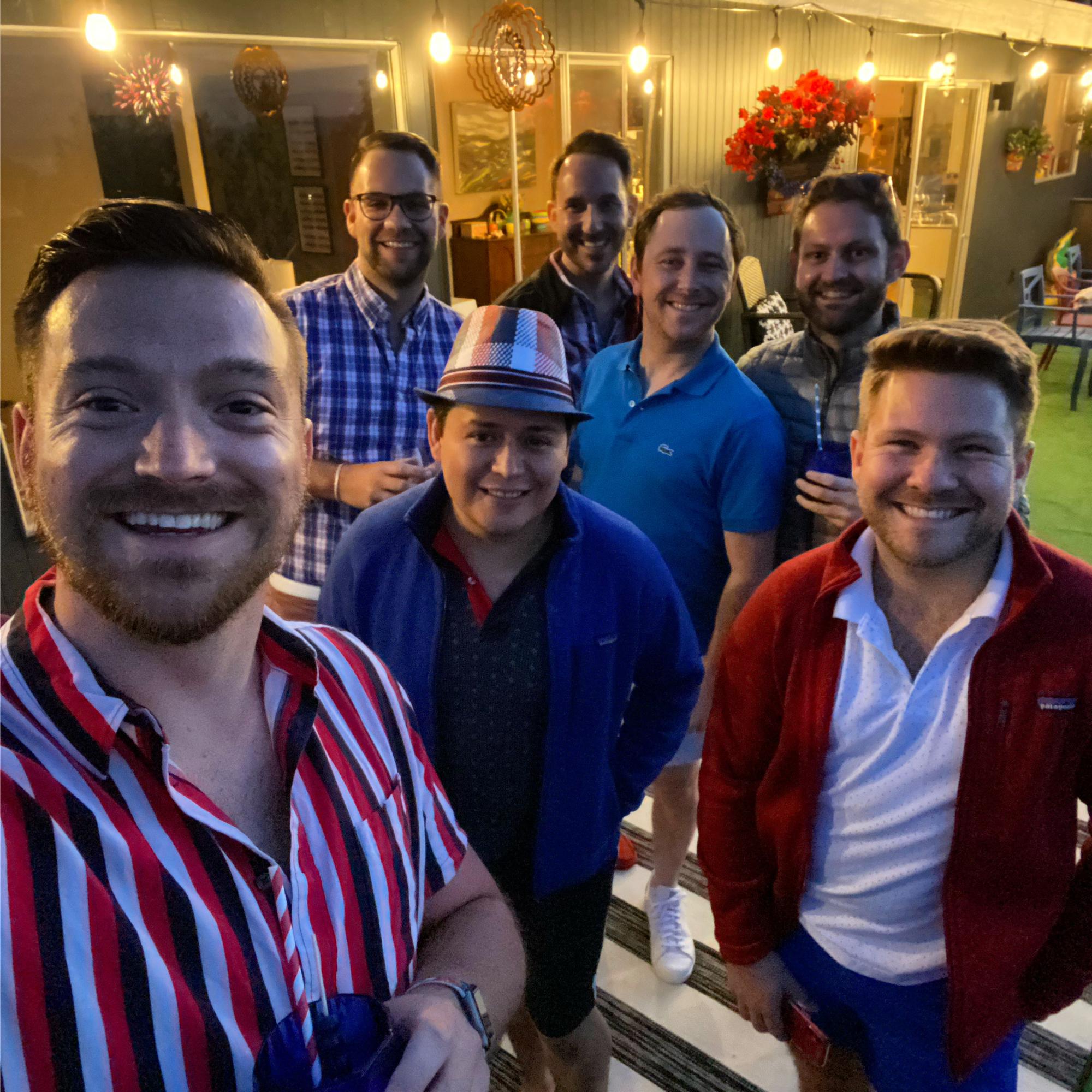 Our first annual Fourth of July party at our house!