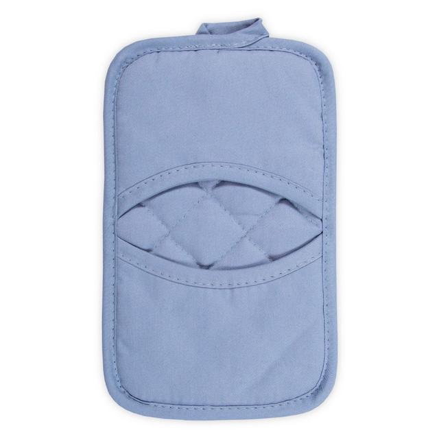 KitchenSmart® Colors Solid Pocket Pot Mitt in Capri