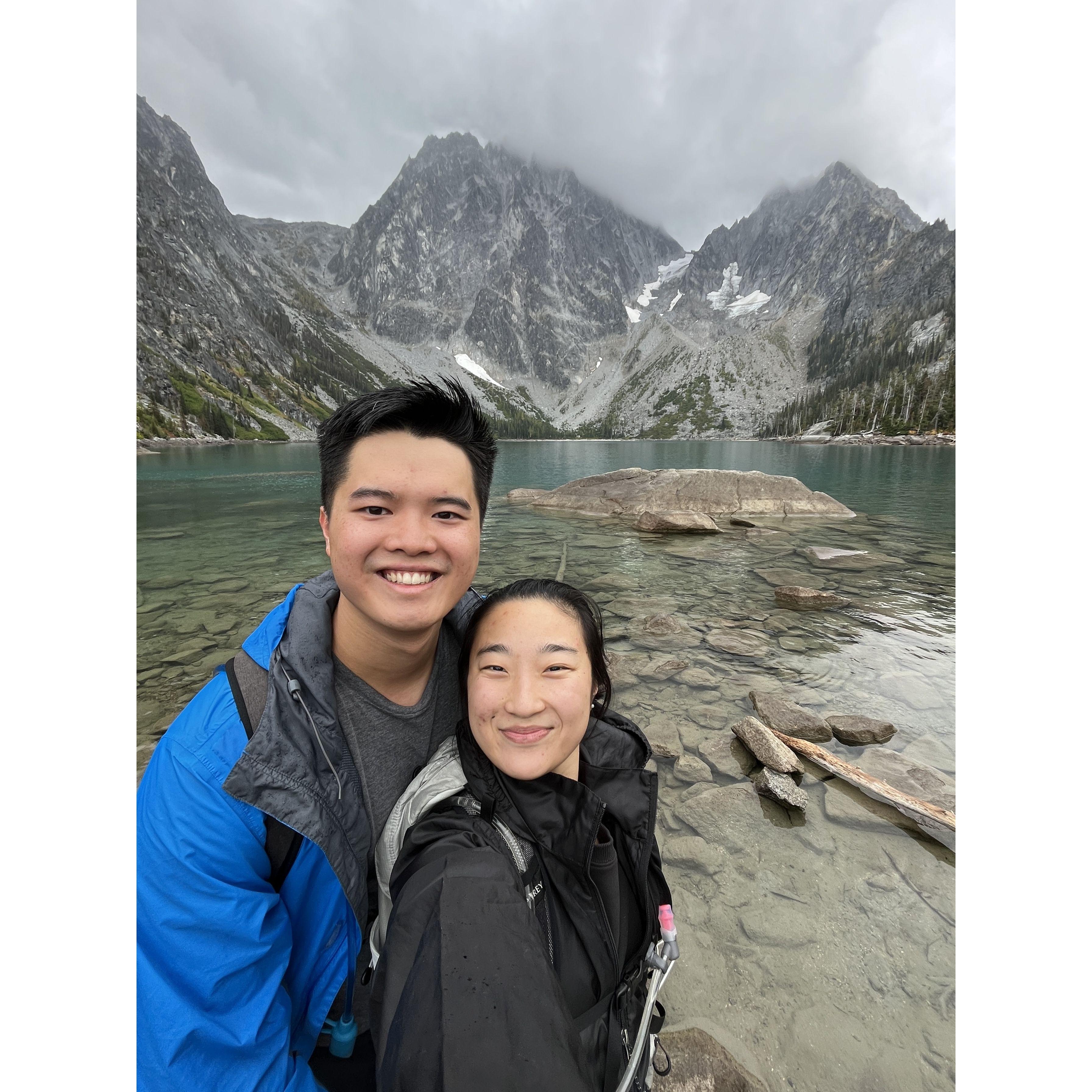 Colchuck Lake: one of the hardest hikes ever but so worth the view!