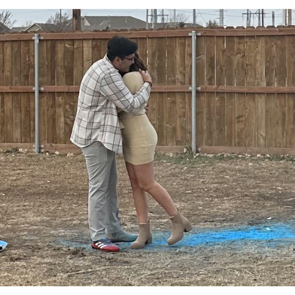 Finding out we're having a boy!