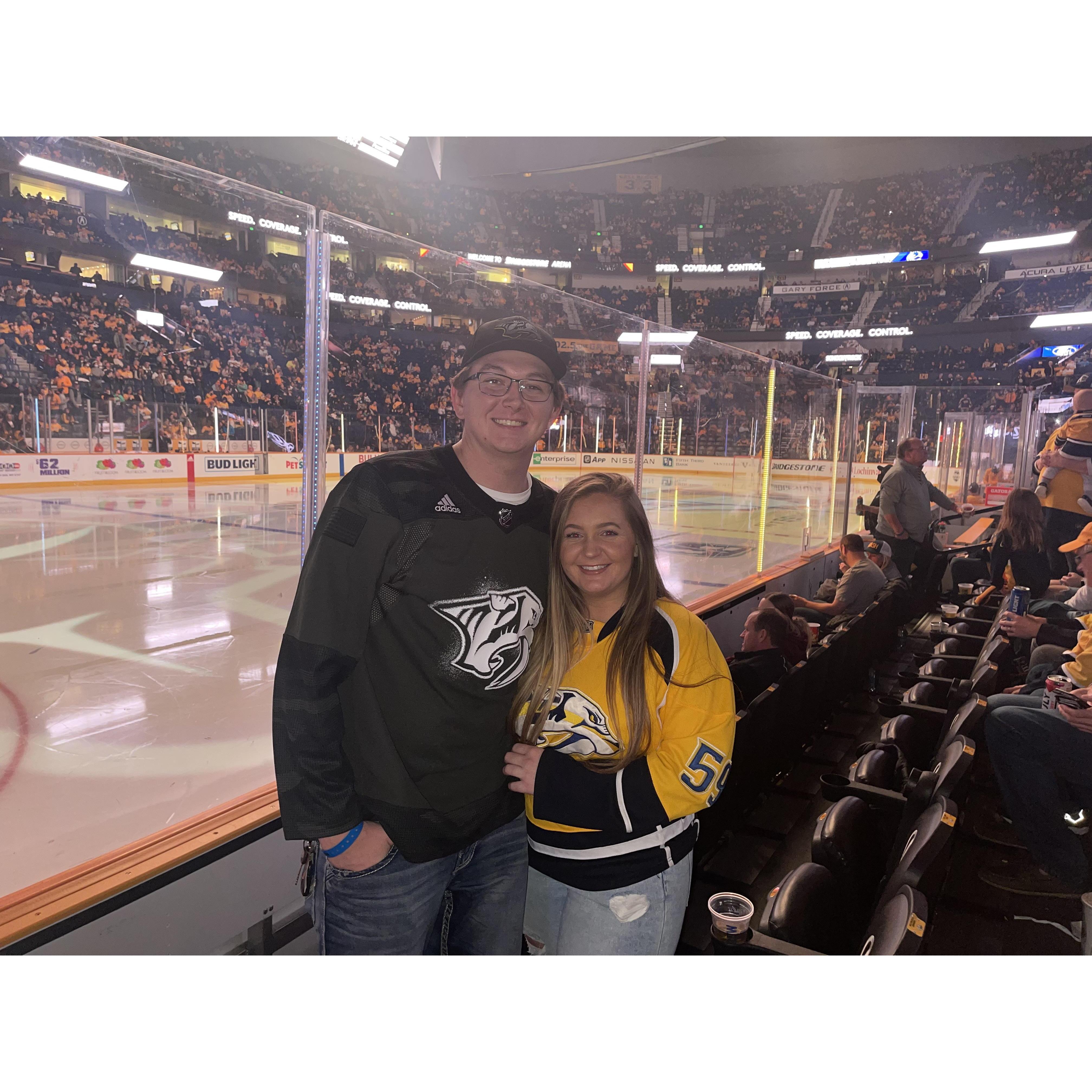 Nashville Predators Game! Second Row seats plus Lexus Lounge!
January 18, 2022