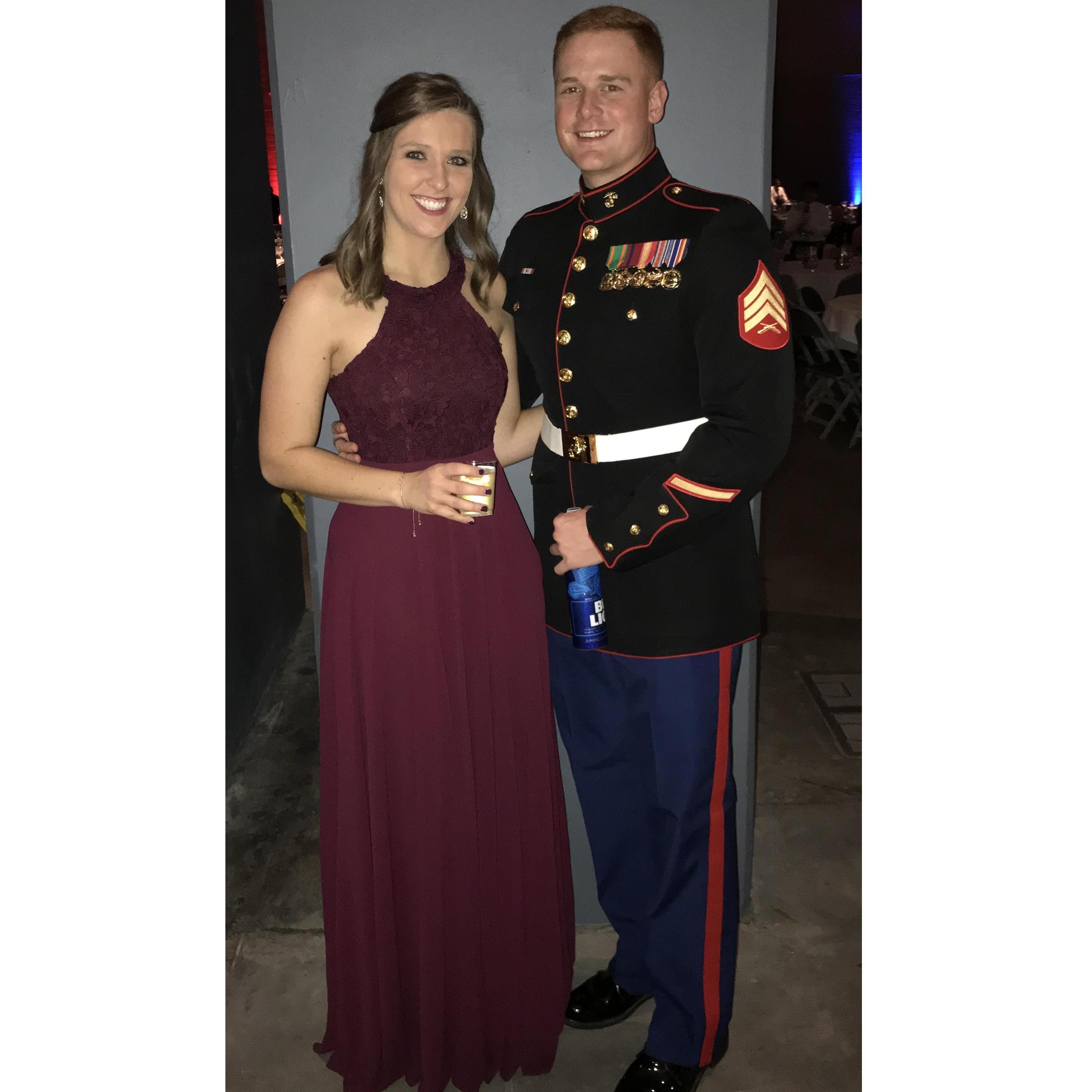 Our first Marine Corps Ball