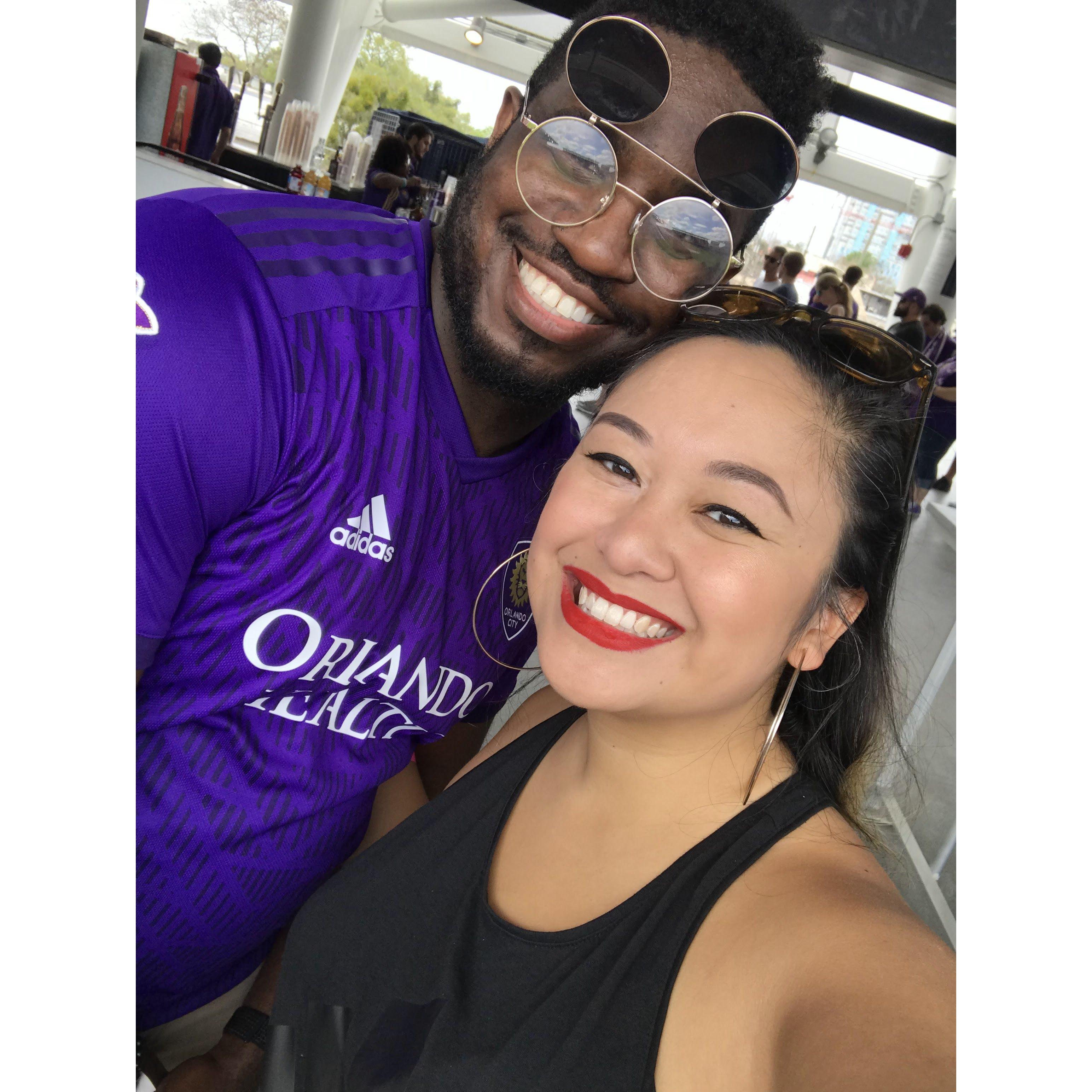 One of many Orlando City SC games!
