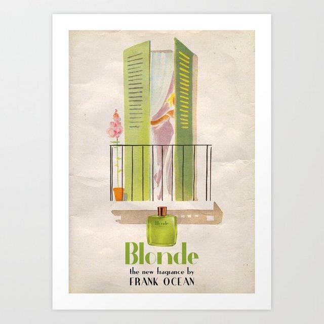 Blond Art Print