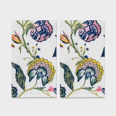 Spring Jacobean Floral Hand Towel - Threshold&#8482;