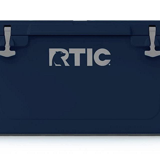 RTIC 65 QT Hard Cooler Insulated Portable Ice Chest Box for Beach, Drink, Beverage, Camping, Picnic, Fishing, Boat, Barbecue